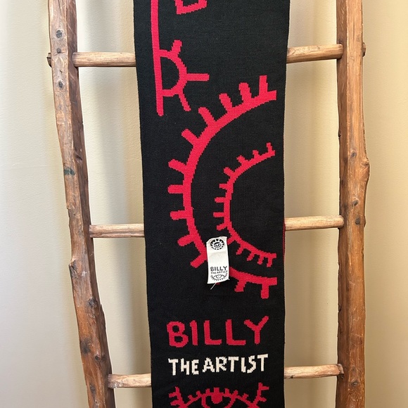 NWT Billy The Artist Gears Unisex Scarf 2012 - Picture 2 of 7